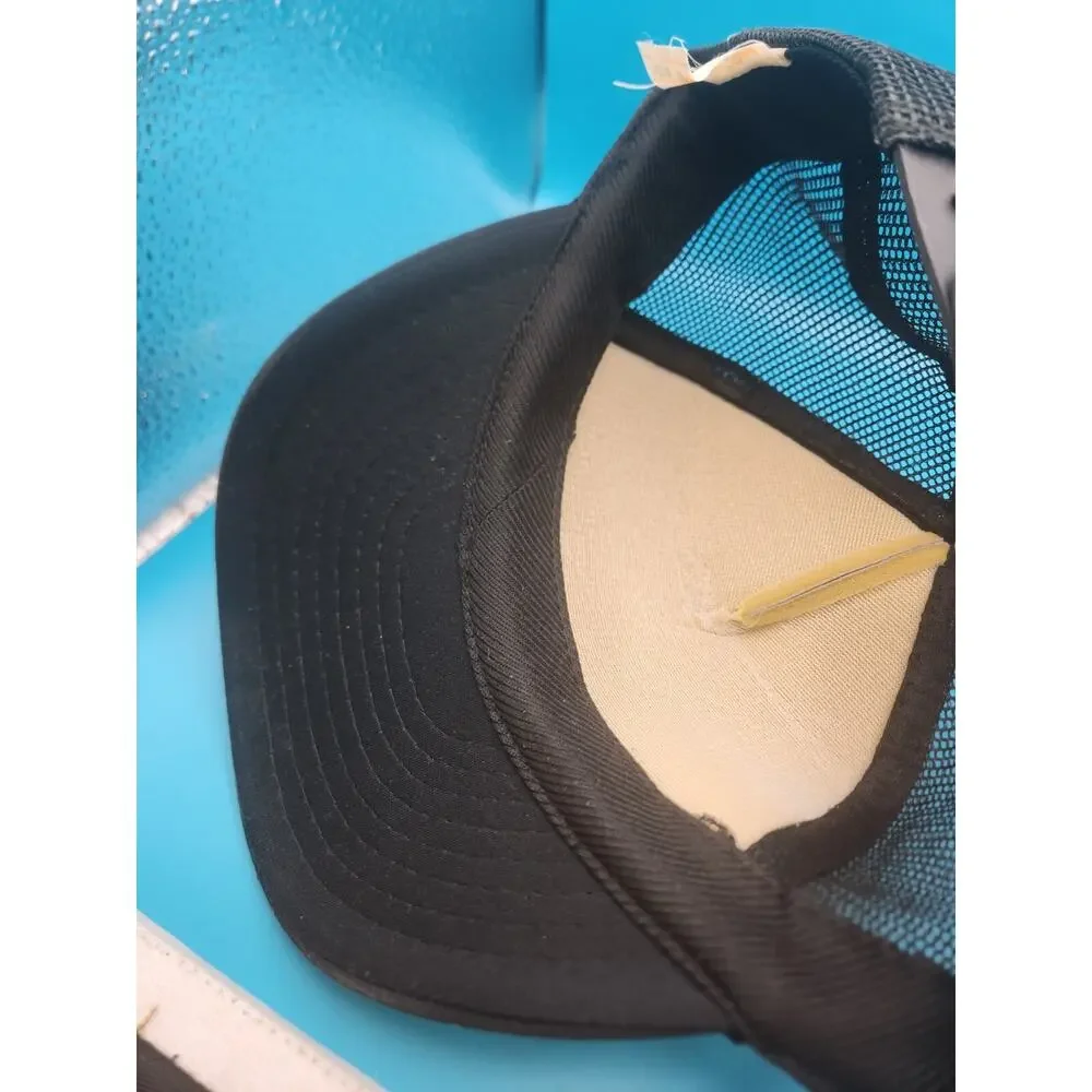 Vtg Aley Body Shop Snapback trucker hat cap wichita mesh